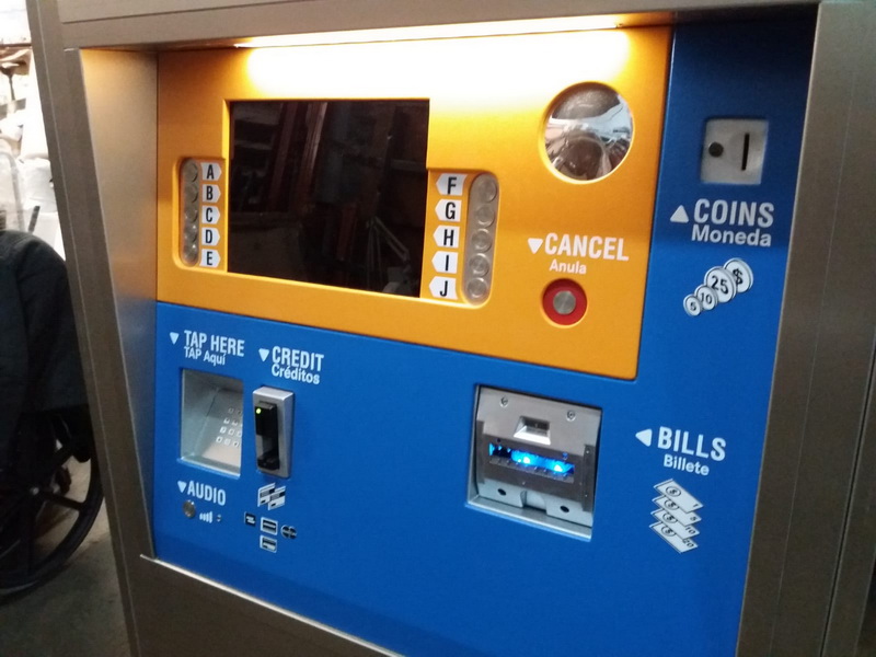 expendedor billetes metro-tren ingles (150eu.) 1u